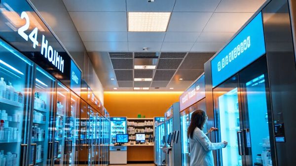 Top 5 innovations de casiers connectés dans les pharmacies ouvertes 24/7